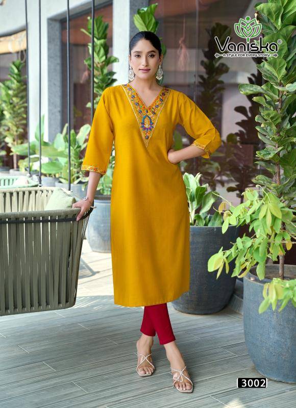 Vaniska five star vol 3 Kurti factory in Pune